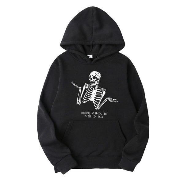 Playera Casual Hombre Estampado Calavera - Diseño Urbano Divertido
