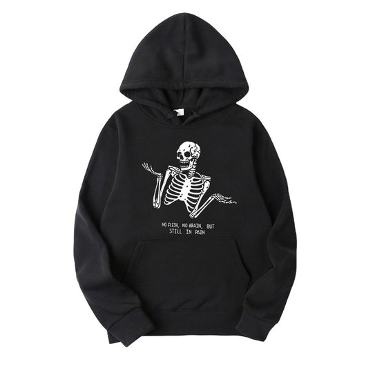 Playera Casual Hombre Estampado Calavera - Diseño Urbano Divertido