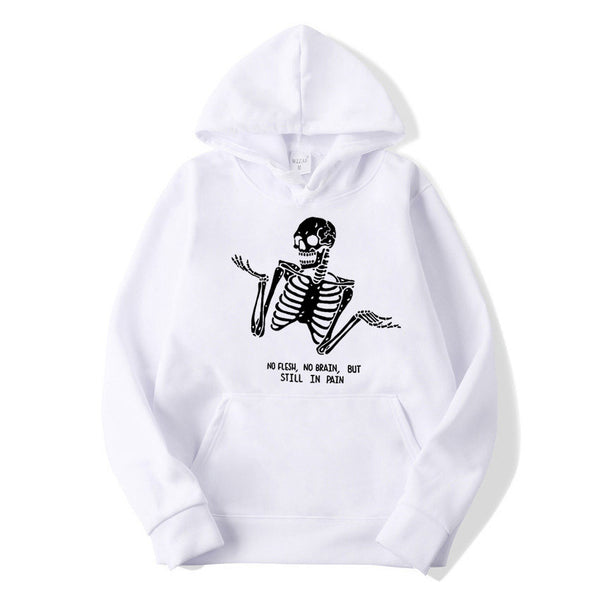 Playera Casual Hombre Estampado Calavera - Diseño Urbano Divertido