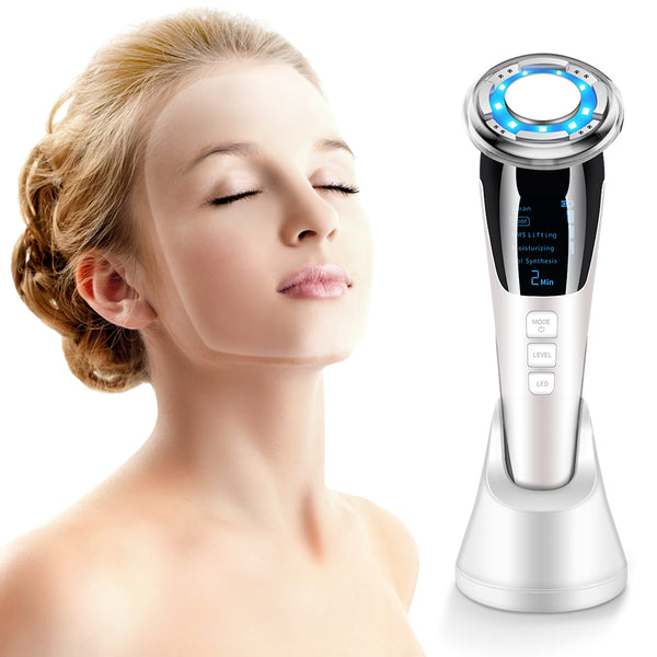 Instrumento de Masaje Facial con Tecnología Fotoeléctrica de Calor y Frío