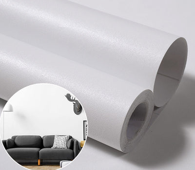 Papel Tapiz Autoadhesivo Estilo Nórdico Cemento Gris para Dormitorio y Tienda - Image 14