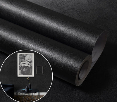 Papel Tapiz Autoadhesivo Estilo Nórdico Cemento Gris para Dormitorio y Tienda - Image 5