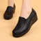Zapatos Cómodos para Mujer con Tacón Medio - Cuero Suave y Versátil