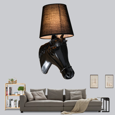 Lámpara de Pared Cabeza de Caballo Moderna Minimalista para Sala y Dormitorio - Image 14
