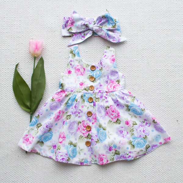 Vestido Princesa Niña Estilo Europeo Americano