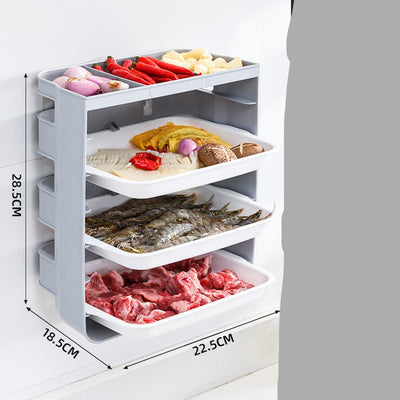 Organizador Mural para Platos y Bandejas de Cocina - Image 16