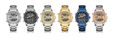 Reloj de Cuarzo Deportivo para Hombre Acero Inoxidable - Image 7