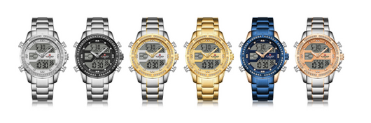 Reloj de Cuarzo Deportivo para Hombre Acero Inoxidable - Image 7