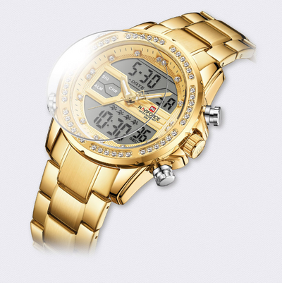 Reloj de Cuarzo Deportivo para Hombre Acero Inoxidable - Image 10
