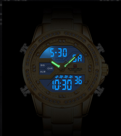 Reloj de Cuarzo Deportivo para Hombre Acero Inoxidable - Image 11