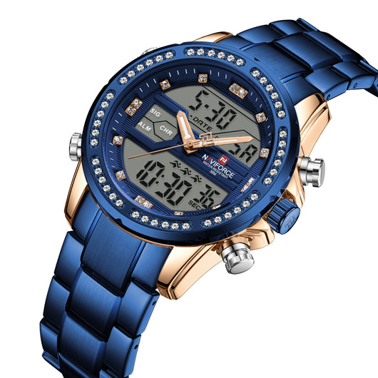Reloj de Cuarzo Deportivo para Hombre Acero Inoxidable - Image 4