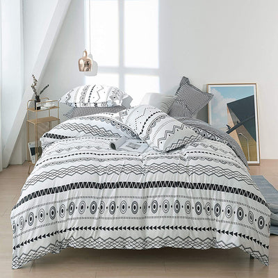 Juego de Cama Aloe Algodón de Cuatro Piezas Premium - Image 18