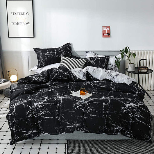 Juego de Cama Aloe Algodón de Cuatro Piezas Premium - Image 8