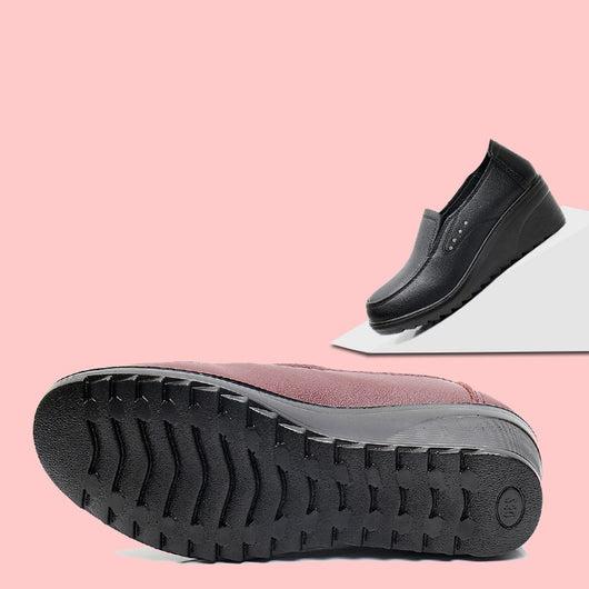 Zapatos Cómodos para Mujer con Tacón Medio - Cuero Suave y Versátil - Image 13