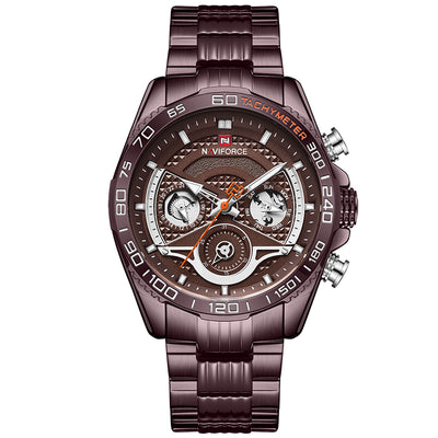 Reloj Deportivo para Hombre Acero Inoxidable con Calendario y 6 Pulsadores - Image 8