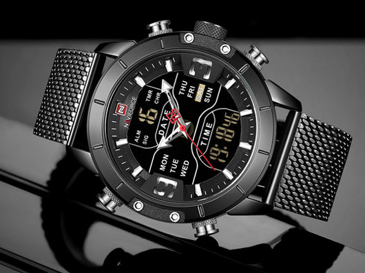 Reloj Electrónico de Cuarzo para Hombre Estilo Ejecutivo - Image 3