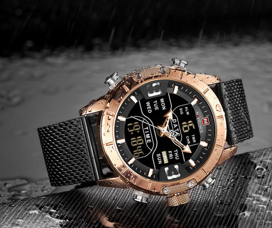 Reloj Electrónico de Cuarzo para Hombre Estilo Ejecutivo - Image 4