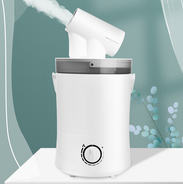 Humidificador Portátil con Difusor Aromático y Movimiento Automático