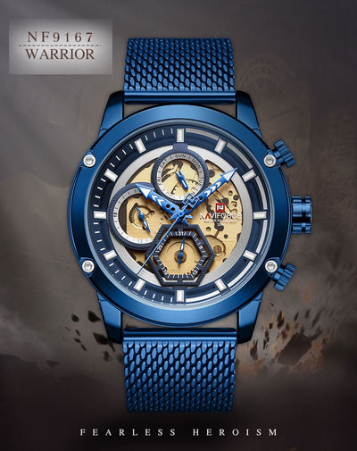 Reloj Naviforce Lingxiang NF9167 - Movimiento Japonés con Esfera Luminosa para Hombre - Image 11