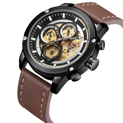 Reloj Naviforce Lingxiang NF9167 - Movimiento Japonés con Esfera Luminosa para Hombre - Image 3