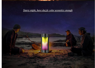Linterna LED con Parlante Bluetooth Portátil para Exteriores - Image 8