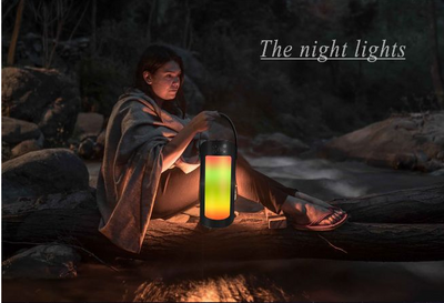 Linterna LED con Parlante Bluetooth Portátil para Exteriores - Image 9