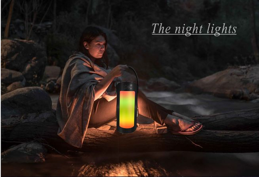 Linterna LED con Parlante Bluetooth Portátil para Exteriores - Image 9