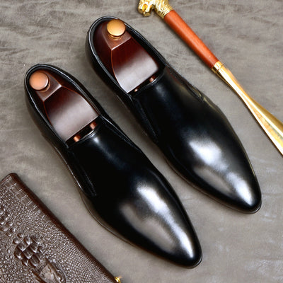 Zapatos de Cuero Genuino para Hombre - Estilo Ejecutivo Casual - Image 8