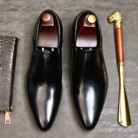 Zapatos de Cuero Genuino para Hombre - Estilo Ejecutivo Casual - Image 3