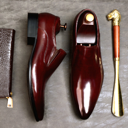 Zapatos de Cuero Genuino para Hombre - Estilo Ejecutivo Casual - Image 5