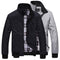 Chaqueta Casual de Cuello Alto para Hombre - Estilo Universitario Versátil