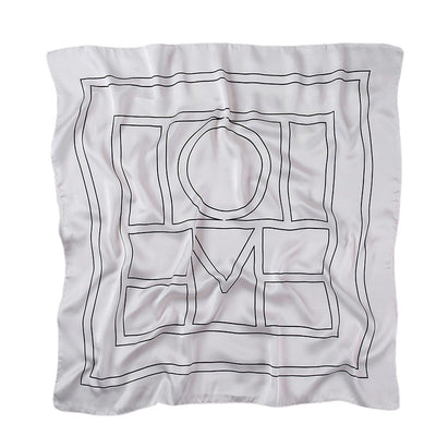 Pañuelo de Seda Estampado Profesional - Diseño Elegante y Versátil - Image 9