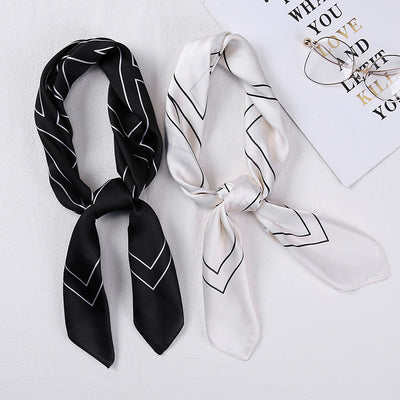 Pañuelo de Seda Estampado Profesional - Diseño Elegante y Versátil - Image 6