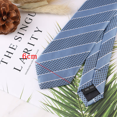 Corbata Jacquard Angosta 6cm para Hombre - Estilo Business Casual - Image 13