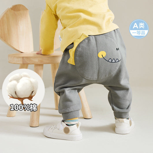 Pantalones de Algodón Puro para Bebé - Primavera y Otoño - Image 3