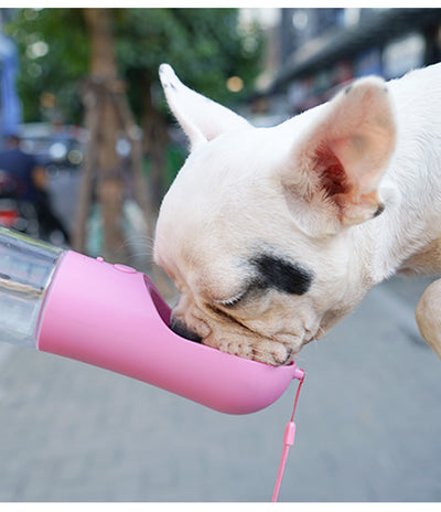 Botella de Agua Portátil para Perros con Dispensador de Alimento Integrado - Image 10