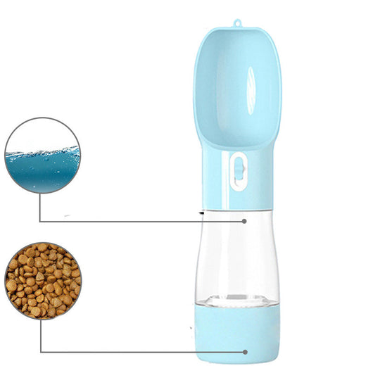 Botella de Agua Portátil para Perros con Dispensador de Alimento Integrado - Image 11