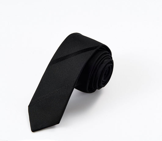 Corbata Casual Ejecutiva Negra Personalizables para Hombre - Estilo Moderno - Image 20