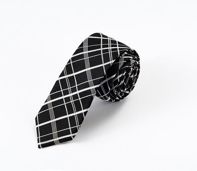 Corbata Casual Ejecutiva Negra Personalizables para Hombre - Estilo Moderno - Image 32