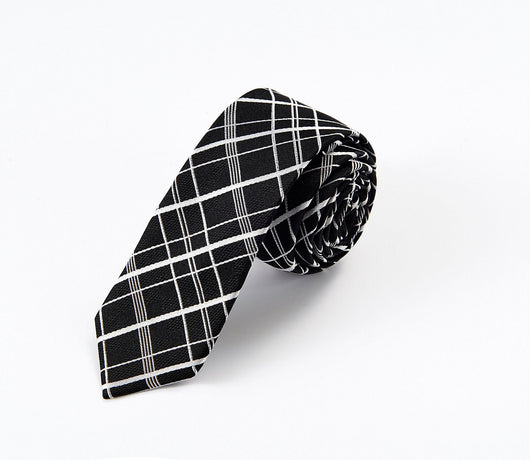 Corbata Casual Ejecutiva Negra Personalizables para Hombre - Estilo Moderno - Image 32