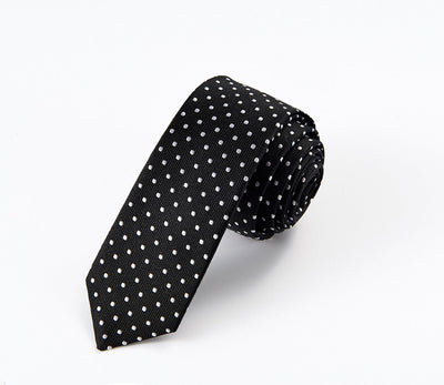 Corbata Casual Ejecutiva Negra Personalizables para Hombre - Estilo Moderno - Image 15