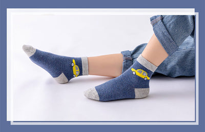 Calcetines Transpirables de Algodón para Niños y Niñas - Perfectos para Verano - Image 6