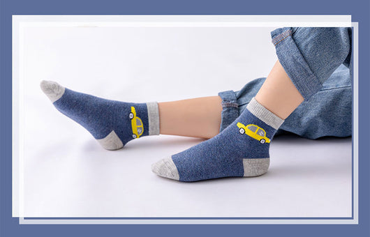 Calcetines Transpirables de Algodón para Niños y Niñas - Perfectos para Verano - Image 6