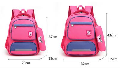 Mochila Escolar Coreana para Niñas de Primaria - Diseño Cartoon Primavera - Image 10