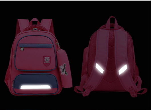 Mochila Escolar Coreana para Niñas de Primaria - Diseño Cartoon Primavera - Image 13