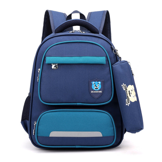 Mochila Escolar Coreana para Niñas de Primaria - Diseño Cartoon Primavera - Image 5
