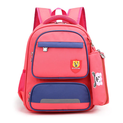 Mochila Escolar Coreana para Niñas de Primaria - Diseño Cartoon Primavera - Image 6