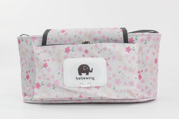 Bolsa Organizadora Multifuncional para Carriola - Almacenamiento de Pañales y Accesorios