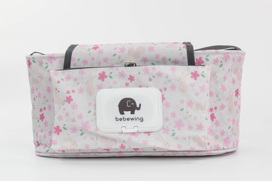 Bolsa Organizadora Multifuncional para Carriola - Almacenamiento de Pañales y Accesorios