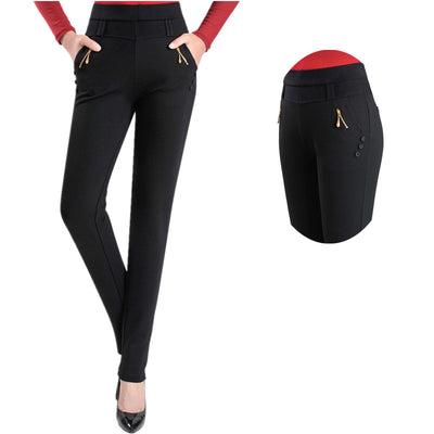 Pantalones Casuales Slim Fit Talla Grande Primavera - Image 4